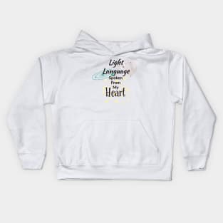 Light language Kids Hoodie